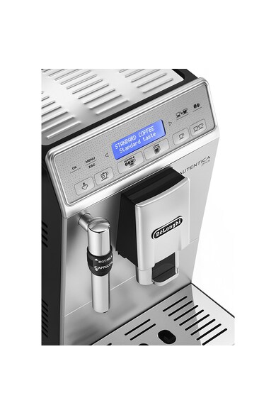 DeLonghi Espressor Automat De'Longhi Autentica ETAM 29.620 SB, Sistem manual de spumare, Rasnita cu 13 setari, 1450W, 15 bar, 1.3 l, Ecran LCD, Argintiu Femei