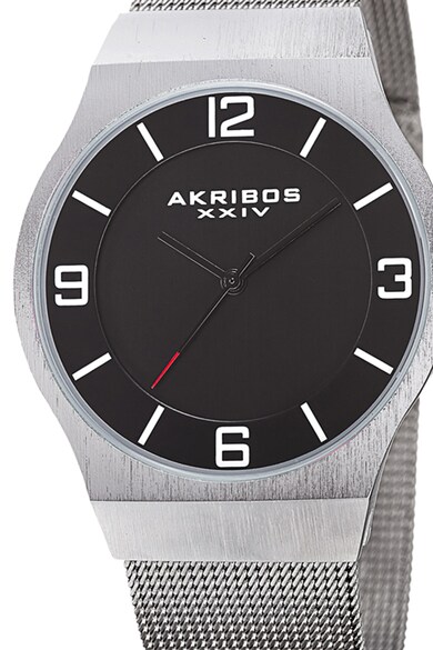 AKRIBOS XXIV Ръчен часовник с мрежеста каишка Мъже