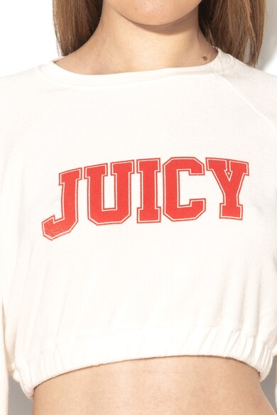 Juicy Couture Bluza crop din terry cu maneci evazate Femei