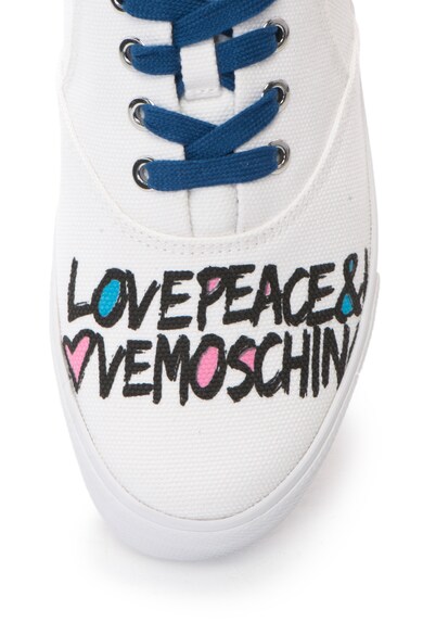 Love Moschino Tenisi cu imprimeu text Femei