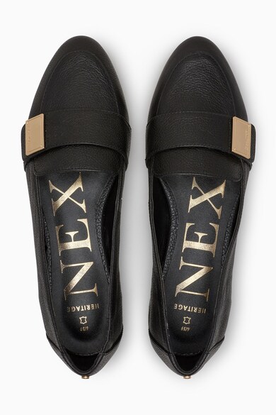 NEXT Pantofi loafer de piele cu varf migdalat Femei