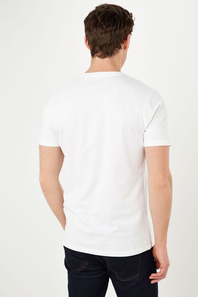 NEXT Tricou slim fit cu decolteu la baza gatului Barbati