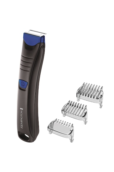 Remington Aparat de tuns corporal  , Trimmer, Acumulator, Indicator LED, Negru/Albastru Barbati