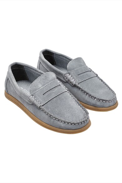 NEXT Pantofi loafer penny de piele intoarsa Baieti