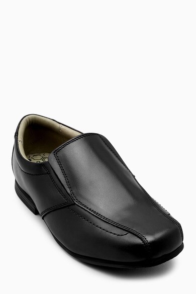 NEXT Pantofi loafer de piele cu calapod lat Baieti