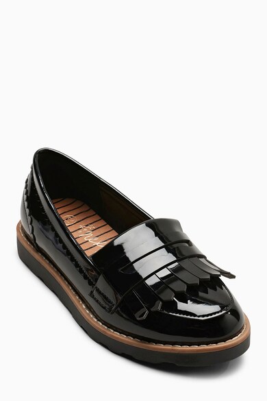 NEXT Pantofi loafer cu aspect lacuit Fete