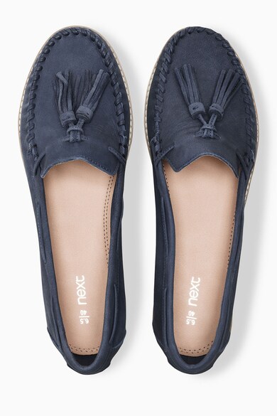 NEXT Pantofi loafer de piele nabuc Femei