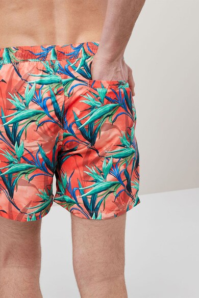 NEXT Pantaloni scurti de baie cu imprimeu tropical Barbati