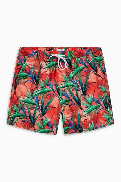 NEXT Pantaloni scurti de baie cu imprimeu tropical Barbati