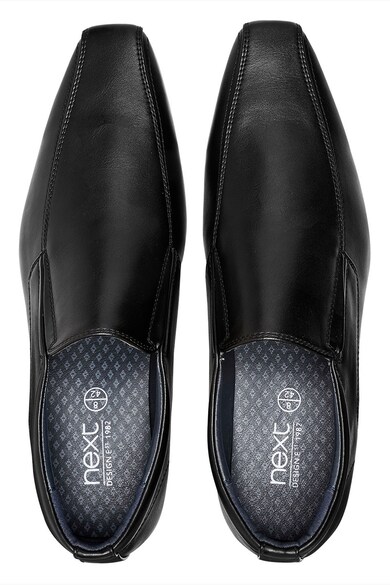 NEXT Pantofi slip on de piele sintetica, cu toc clasic Barbati