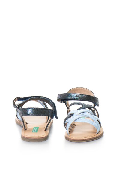 United Colors of Benetton Sandale slingback cu aspect stralucitor Fete