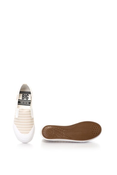 Big Star Pantofi slip-on, in dungi, cu varf intarit Femei