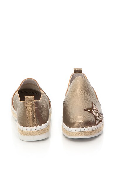 Gian Marco Venturi Pantofi slip-on tip espadrile de piele Femei