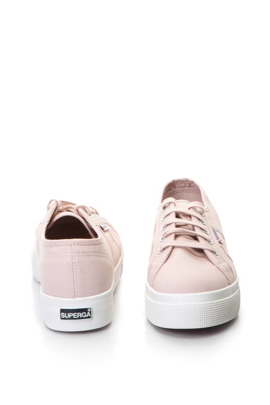 Superga Flatform vászon sneakers cipő női