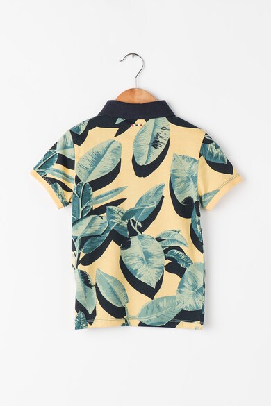 Napapijri Tricou polo cu model tropical Fantasy Baieti