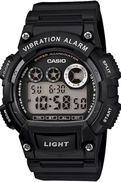 Casio Ceas cronograf digital cu lumina de fundal Barbati