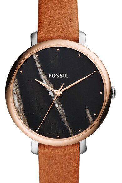 Fossil Часовник с кожена каишка Жени