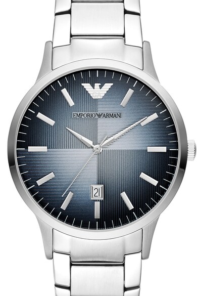 Emporio Armani Ceas cu mecanism quartz si bratara metalica Barbati