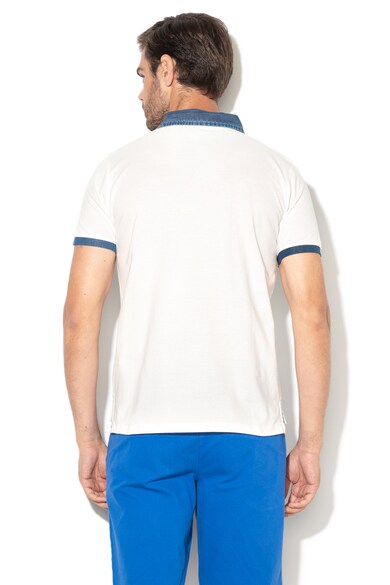 U.S. Polo Assn. Galléros póló hímzett logóval férfi