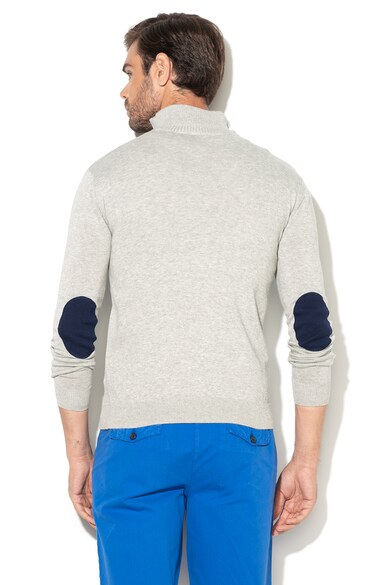 U.S. Polo Assn. Cardigan din tricot fin cu logo brodat Barbati