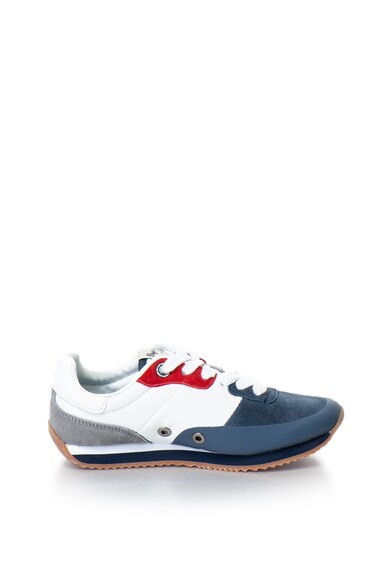 Pepe Jeans London Pantofi sport cu garnituri de piele intoarsa Garret Fete