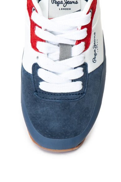 Pepe Jeans London Pantofi sport cu garnituri de piele intoarsa Garret Fete