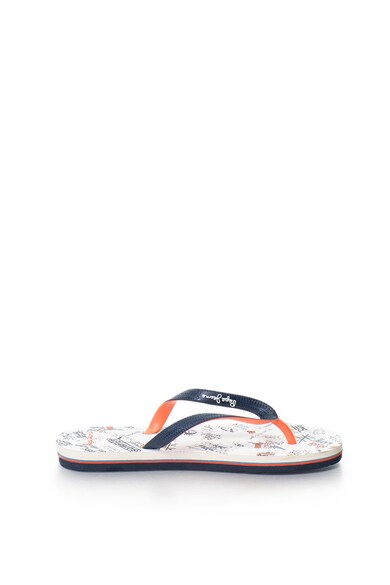 Pepe Jeans London Draw grafikai mintás flip-flop papucs Fiú