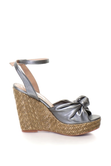 Pepe Jeans London Sandale wedge de piele sintetica Walker Femei