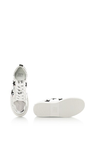 Juicy Couture Pantofi sport cu platforma, broderie si insertii de plasa Della Femei