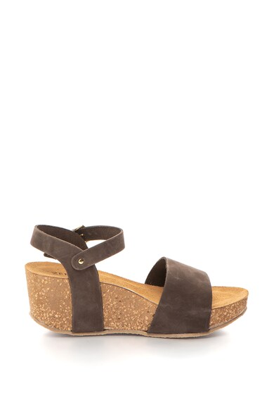 Zee Lane Sandale wedge de piele nabuc Ilenia Femei