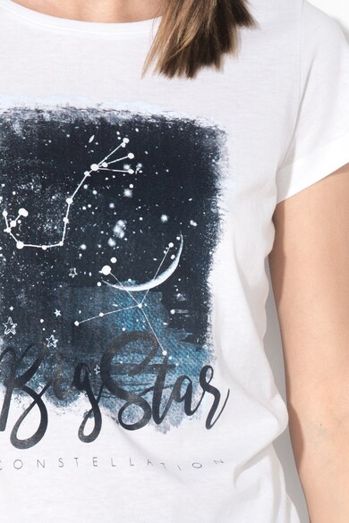 Big Star Eulalia grafikai mintás póló női