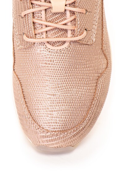 Clarks Pantofi sport de piele, cu aspect metalizat Floura Femei