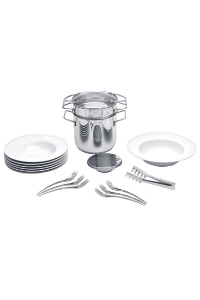 BergHoff Set pentru paste, oale + farfurii/tacamuri, inox/portelan Femei