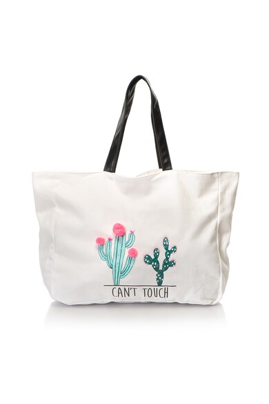 Tally Weijl Geanta shopper cu imprimeu cactus Femei