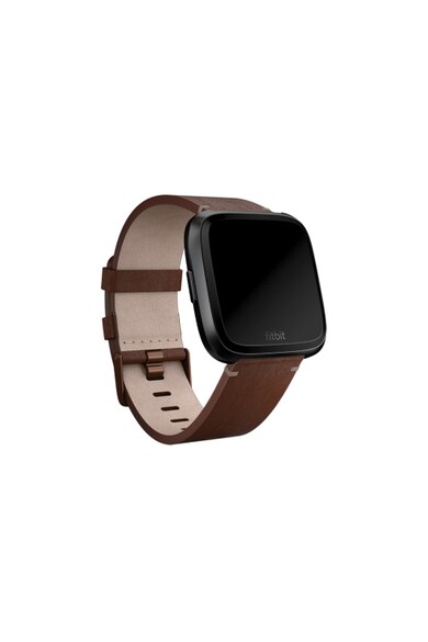 Fitbit Curea ceas smartwatch  Versa, Accessory Leather Band, Small, Cognac Barbati