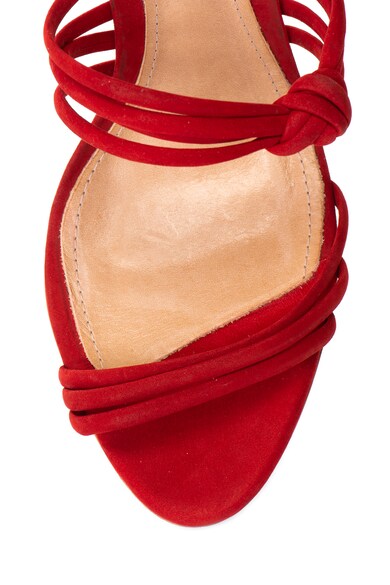Schutz Sandale de piele nabuc cu barete multiple Suely Femei