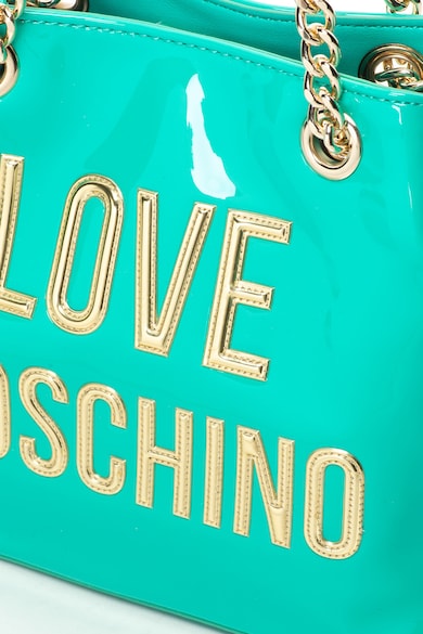 Love Moschino Geanta bucket cu aspect lacuit Femei