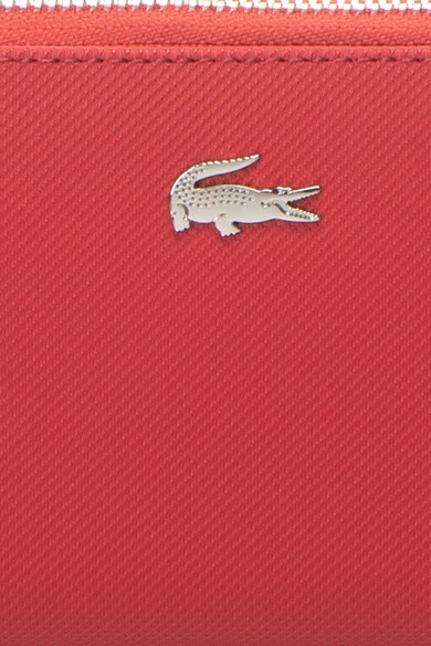 Lacoste Portofel de piele sintetica cu logo metalic Femei