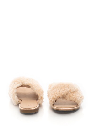 UGG Papuci cu blana Shearling si barete incrucisate Joni Femei