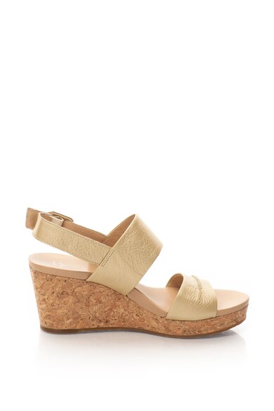 UGG Sandale wedge de piele Elena Femei