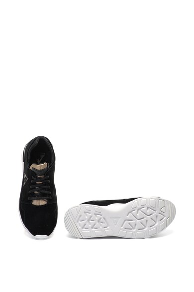 Le Coq Sportif Велурени спортни обувки с метализирани детайли Жени