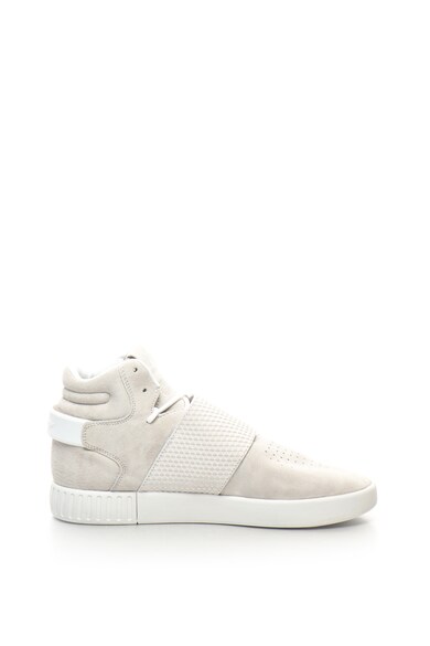 adidas Originals Pantofi sport inalti de piele intoarsa Tubular Invader Barbati