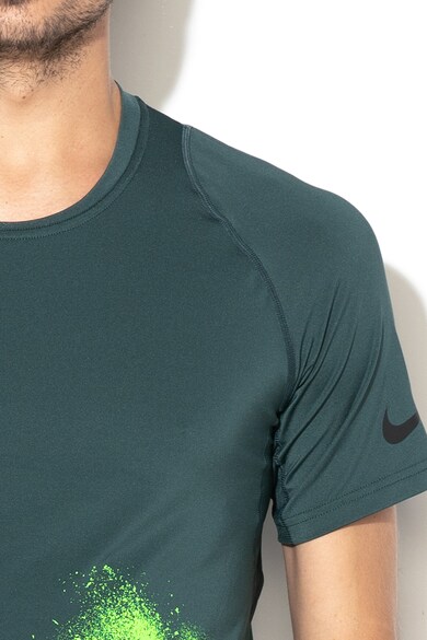 Nike Tricou cu logo, pentru fitness, Pro Barbati