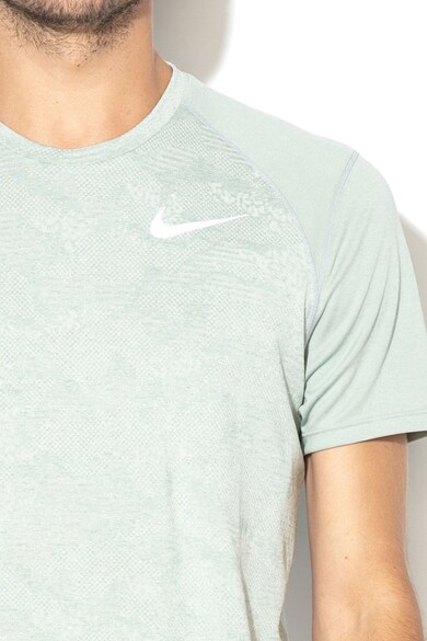 Nike Тениска за бягане, с абстрактен десен Мъже