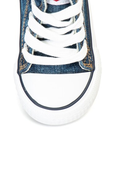 Levi's Kids Tenisi mid-high cu aspect de denim Trucker Baieti