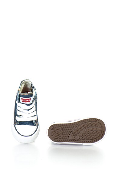 Levi's Kids Tenisi mid-high cu aspect de denim Trucker Baieti