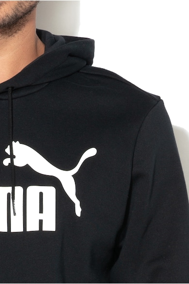 Puma Essentials normál fazonú logómintás kapucnis pulóver férfi