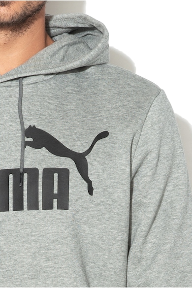 Puma Regular fit logómintás kapucnis pulóver férfi