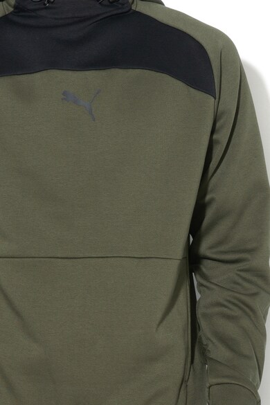 Puma dryCell kapucnis pulóver gumis logóval férfi