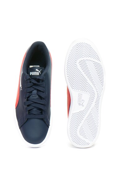 Puma Спортни обувки Smash v2 с кожа и еко кожа Момчета